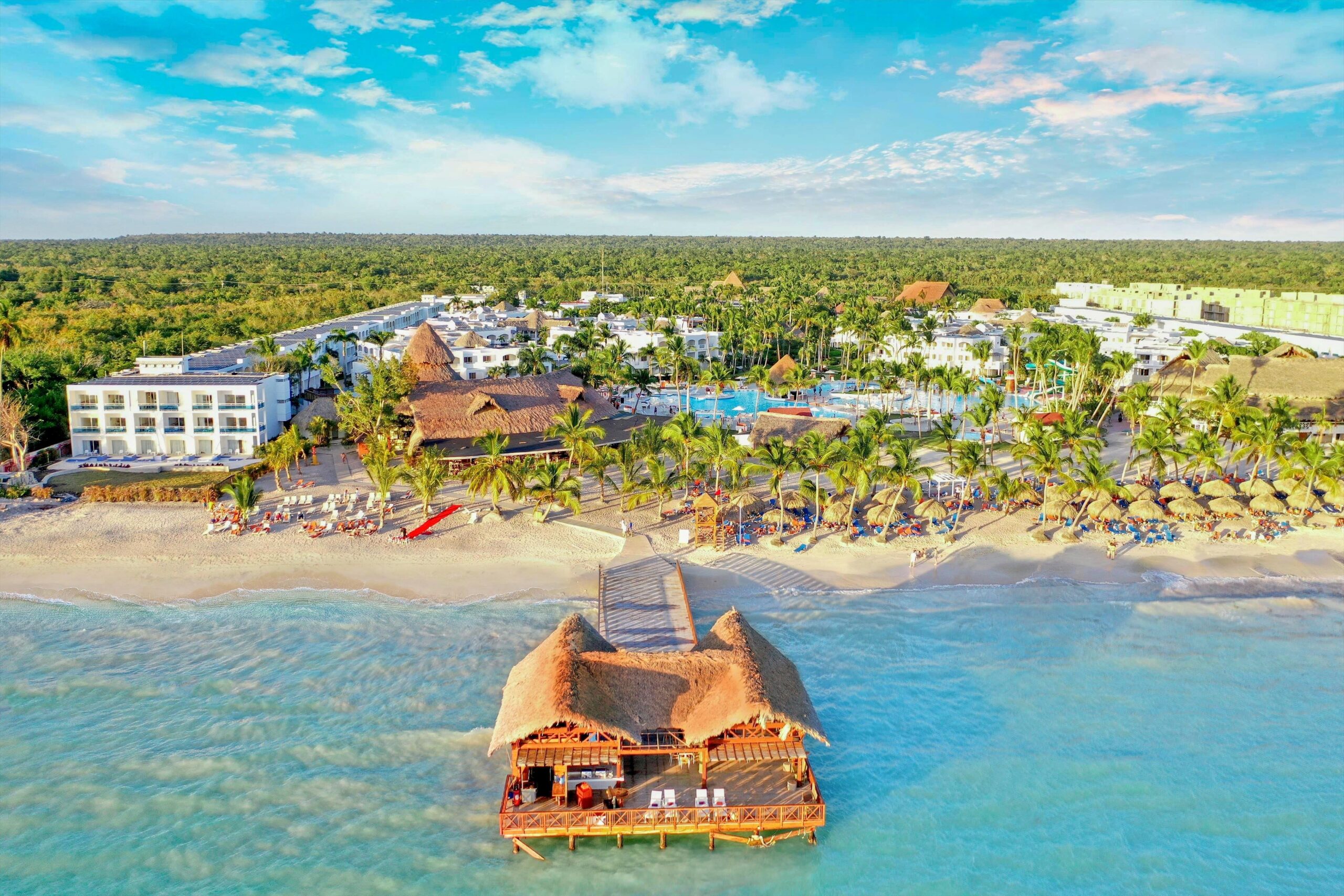 Sunscape Dominicus La Romana all-inclusive resort in Bayahibe, Dominican Republic with beachfront pools, tropical gardens, and Caribbean Sea views.
